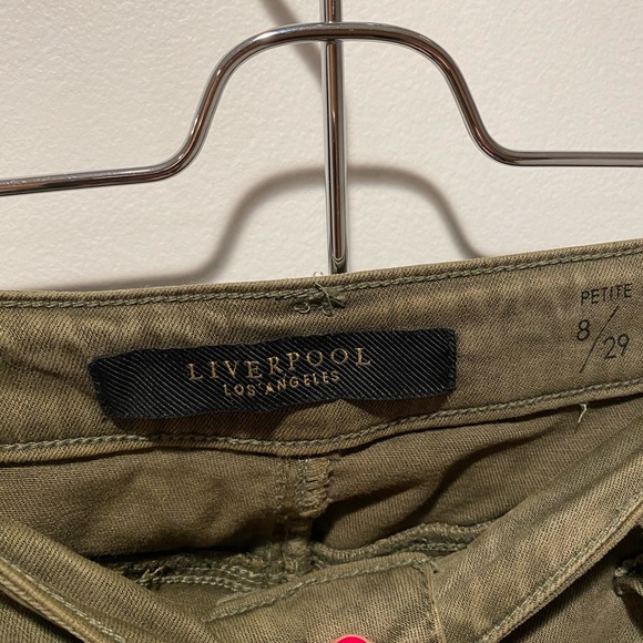Army green skinny jeans with stretch - Picture 2 of 2